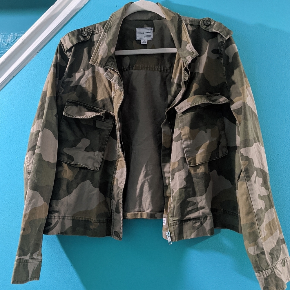 Melrose and Market camouflage jacket - Picture 1 of 7